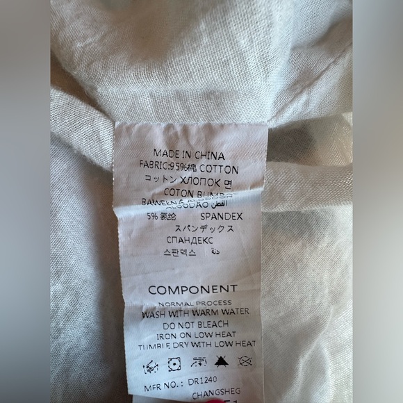 Simplee Apparel Striped Wrap Mini Dress - White, Brown & Mustard - Picture 8 of 8